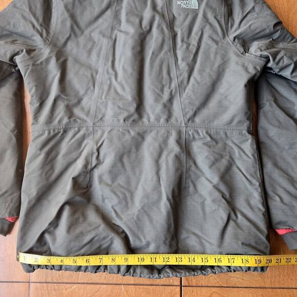 The North Face Inlux 2.0 Womens HyVent Insulated Hooded Jacket Olive Green Sz L - Picture 7 of 12